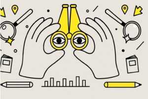 image summarising different methods of research